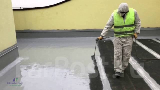 Ремонт крыш, балконов, витражей, высотные работы во Владивостоке