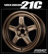 RAYS Volk Racing 21C. 8.5x18", 5x100, ET35, �� 73���. ��� ����� �� ������������ ����