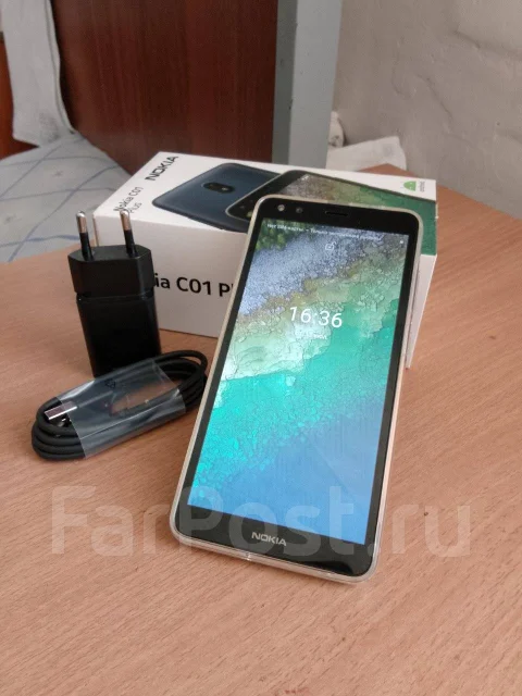 Nokia C01 Plus. �����, 16 ��, �����, 4G LTE ����
