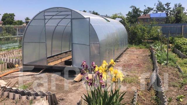 Теплица "Удачная Усиленная" оцинкованная 3х4х2м, новый, в наличии. Цена ...