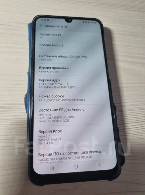 Samsung Galaxy A50. �/�, 128 ��, ������, 4G LTE, Dual-SIM, NFC ����