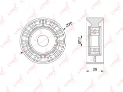 ����� �������� ���������� ����� LYNXauto PB5193 PB5193 ����
