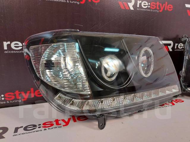 Фары Toyota Land Cruiser 100 2003-2007 модельный год, Led Темные купить ...