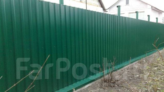 Заборы 3д, профлист, рабица, евроштакетник. Ворота. Калитки. Сваи во ...