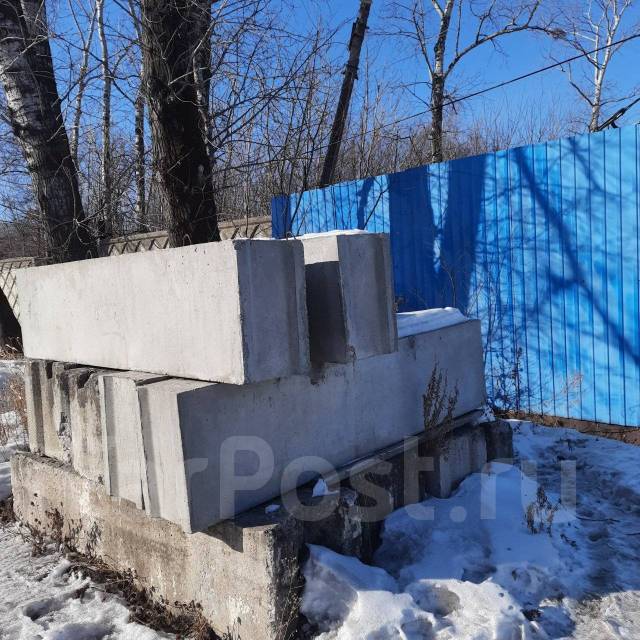 Продам фундаментные блоки, лотки - Бетон, кирпич, ЖБИ в Хабаровске