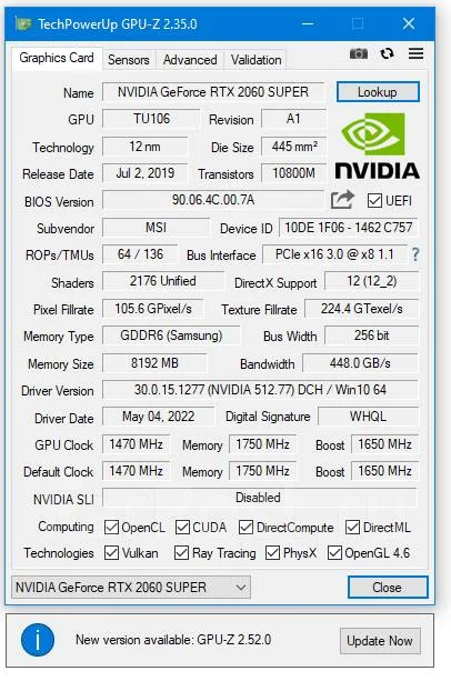 GeForce RTX 2060 SUPER ����
