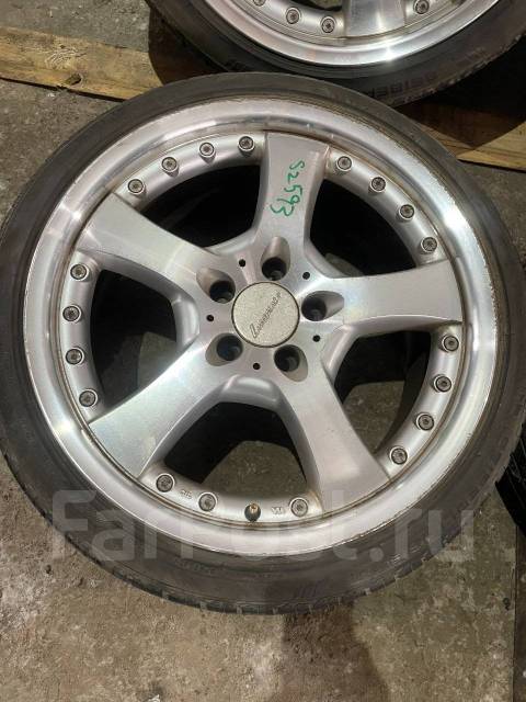 Литые диски Leldprats R18/5*112 из Японии, 18", 1 шт, 5x112, 4 шт, б/у ...