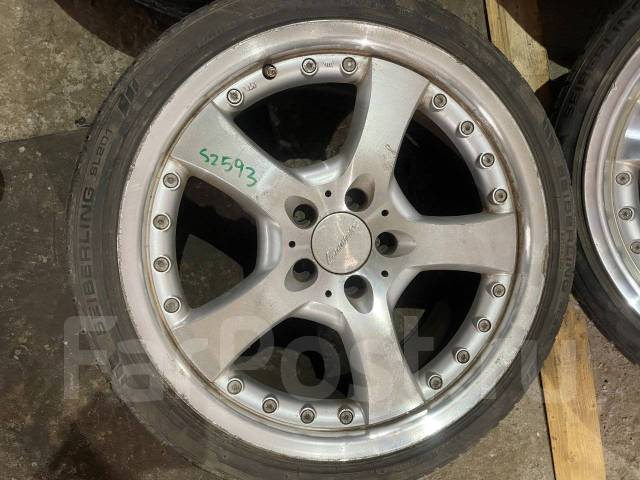 Литые диски Leldprats R18/5*112 из Японии, 18", 1 шт, 5x112, 4 шт, б/у ...