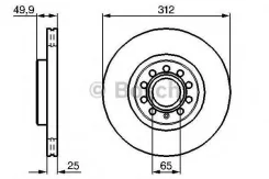 ���� ����. ���. ����. [312x25mm] 5 ���. Bosch 986479058 986479058 ����
