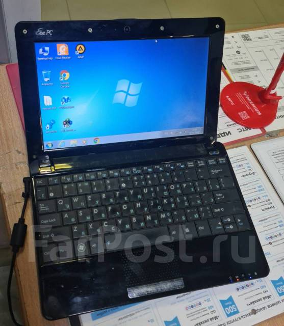 Нетбук Asus EePC, 10.1", 160 Гб, 1024 мб, 1,6 ГГц, WiFi, Bluetooth, б/у ...