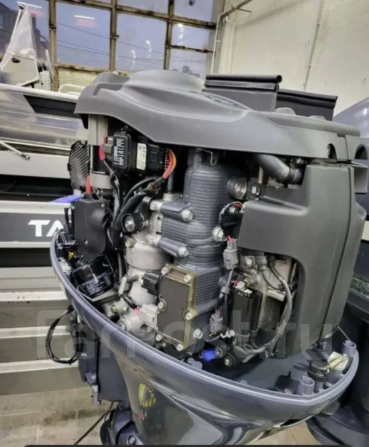 Лодочный мотор Yamaha F115AET, 115,00 л.с. L (508 мм), 2012 год ...