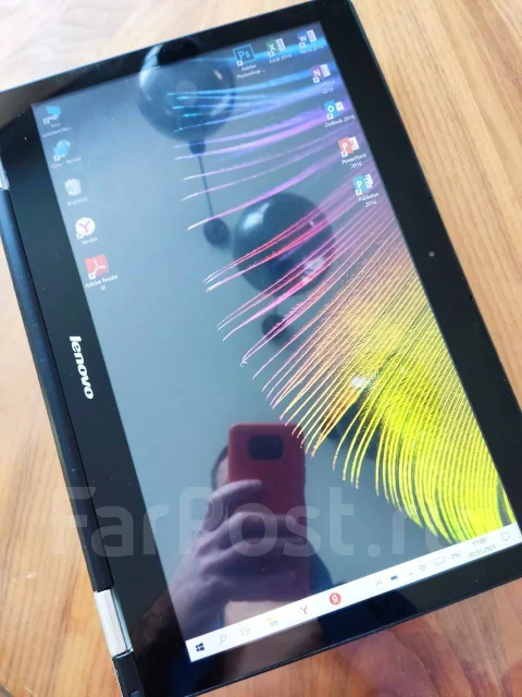 Lenovo Yoga. 14", 2,3����, ��� 4 ��, ���� 250���, WiFi: 1, Bluetooth: 1 ����