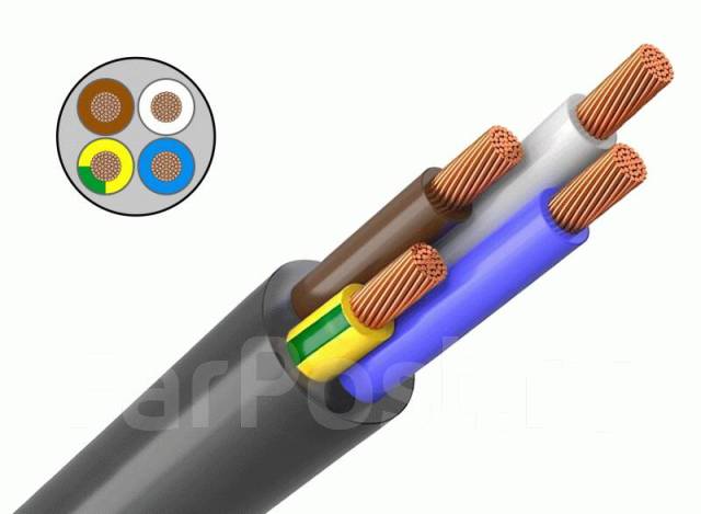 Кабель КГ-ХЛ 4х10 ГОСТ, новый, в наличии. Цена: 817₽ во Владивостоке