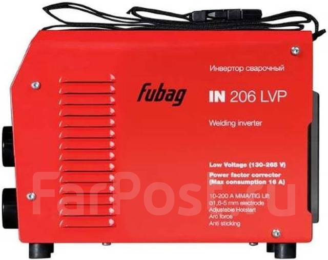 Сварочный аппарат инвертор Fubag IN 206 LVP - Инструмент и оборудование ...