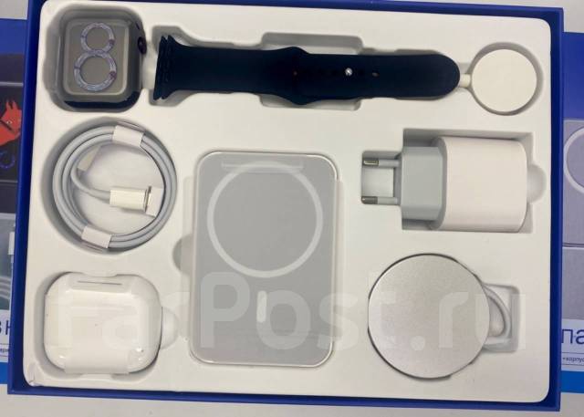 Подарочный набор Apple 6в1 (Apple watch, Battery pack. ), новый. Цена ...