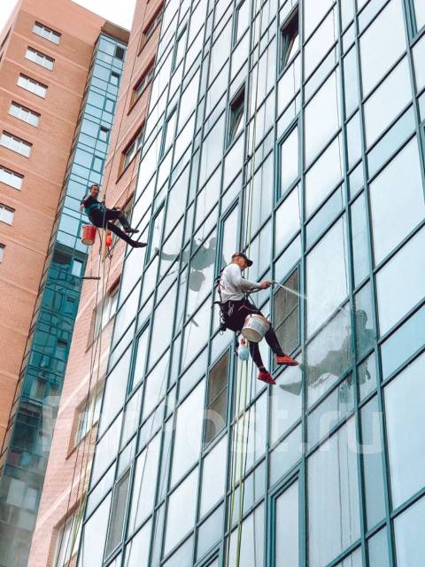 Клининг. Мойка окон, Фасадов, Витражей. Высотные работы. ИП - Для дома ...