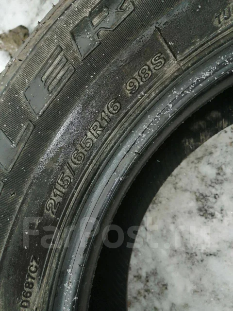 Bridgestone Dueler H/T 687. �����������, �/�, ����� 50 % ����