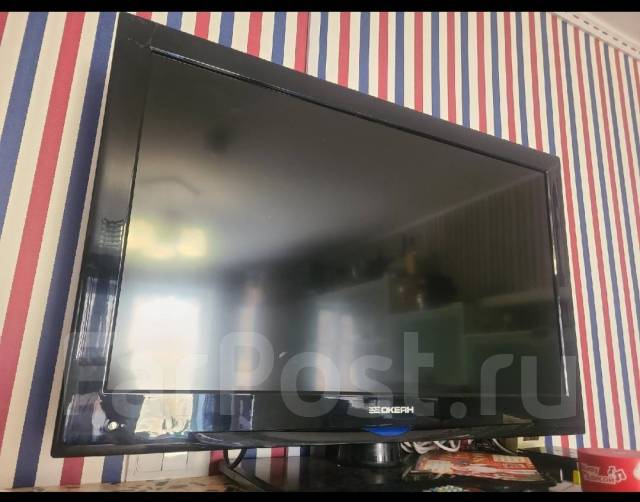 Телевизор, океан, LCD (ЖК), 32", б/у, в наличии. Цена: 3 000₽ во ...