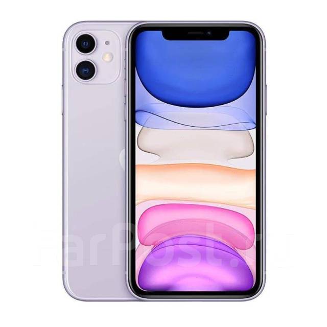 Смартфон Apple iPhone 11 128GB Фиолетовый! Новый! Гарантия! iStore, 6. ...