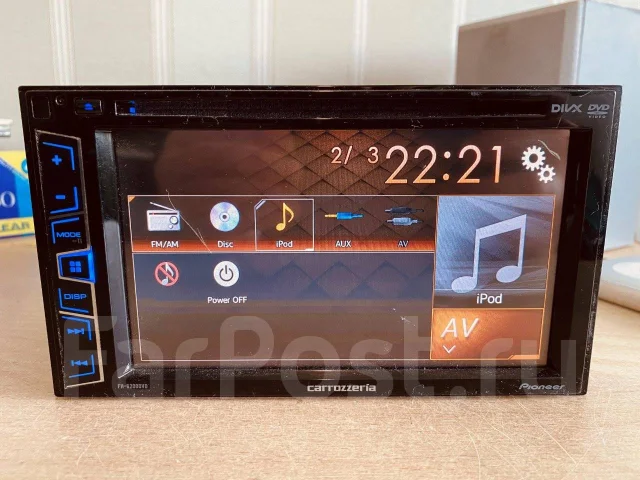 Pioneer Carrozzeria FH-6200DVD AUX DSP DVD USB MP3 FLAC " RUS ...