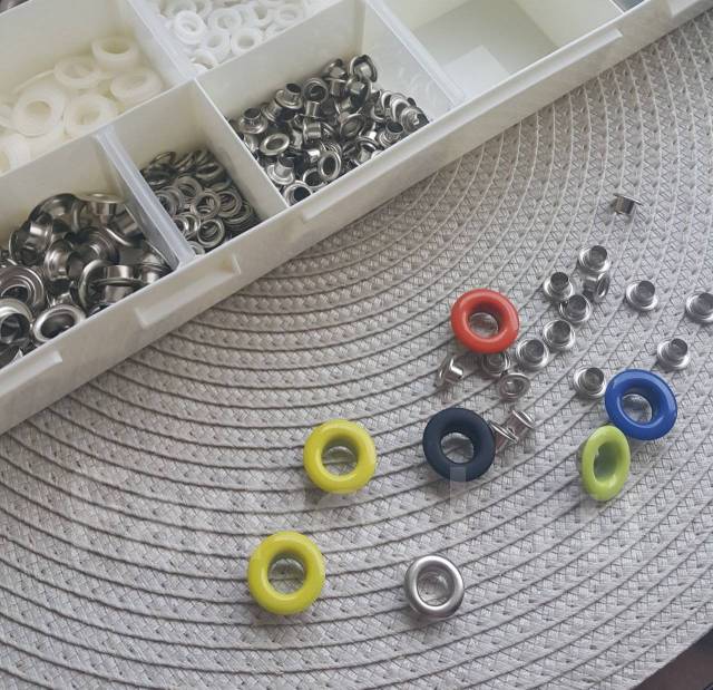 Установка люверсов и кнопок. Изготовление прямых петель - Одежда и ...