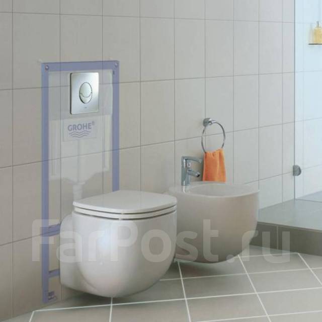 Инсталляция Grohe для подвесного унитаза, в наличии. Цена: 18 900₽ во ...