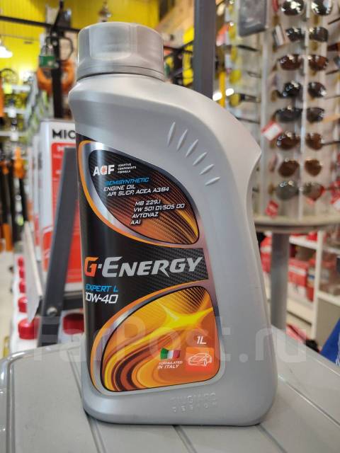 Масло моторное G-Energy Expert L 10W40 1л шт, 4-тактный, в наличии ...