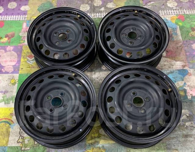Диски железные Toyota R15 4*100 5.5j made in Japan - Диски в Уссурийске