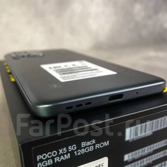 Xiaomi Poco X5 5G 8ГБ+256ГБ Чёрный! Ростест! NFC! +BTнаушники ...
