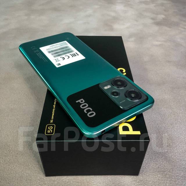 Xiaomi Poco X5 5G 6ГБ+128ГБ Зелёный! Ростест! NFC! +BTнаушники, 6.67 ...