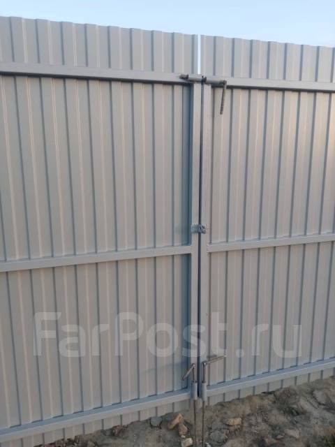 Заборы из профлиста. установка во Владивостоке