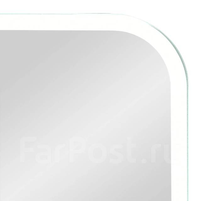 Зеркало Light LED с подсветкой и сенсором 60х60 см в ванную комнату, в ...