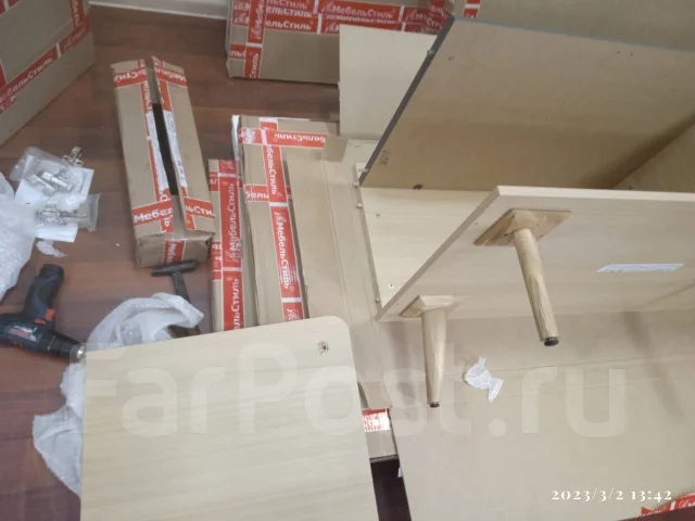 Сборка мебели на дому, мягкая ремонт, недорого во Владивостоке