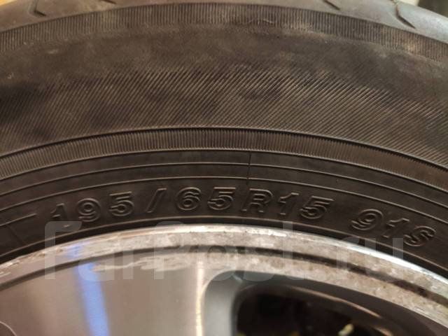 Колеса Toyota, 15", 1 шт, 195 мм, 65 %, радиальный, 195/65/15, Yokohama ...