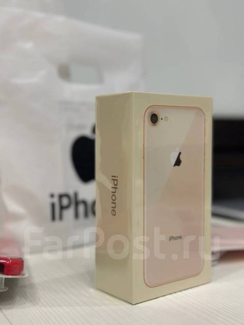 Телефон iPhone 8 Gold 256GB. Новый, Оригинал, Запечатан, 4.70 ...