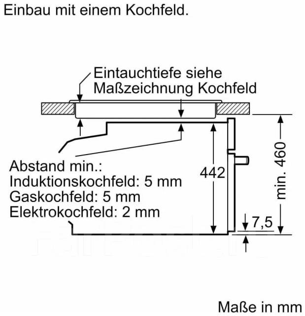 Bosch cmg633bb1 схема встраивания