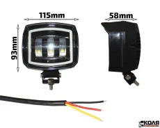 ���� ������������-��������� LED 4.5*3.5 ����� ������� � ������� ���� (�������� 2��. ) 1701 ����