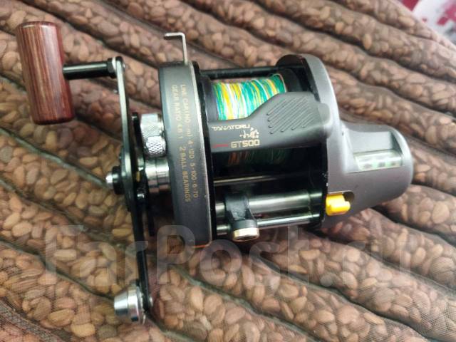 Продам мультипликаторную катушку Shimano titanos gt500, б/у, в наличии ...