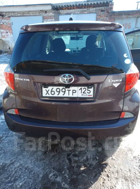 Toyota Ractis. ��������, 4wd, 1.5 (103��.�.), ������, 77 000����. �� ����