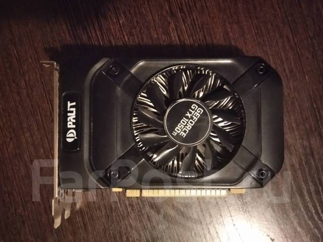 Видеокарта Palit Geforce GTX 1050 ti, б/у, в наличии. Цена: 8 000₽ во ...
