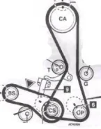 ������ �������� ����� ��� Mitsubishi 4G69 ��������� MR994968 ����