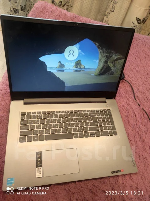 Lenovo IdeaPad 3. 17", WiFi: 1, Bluetooth: 1 ����