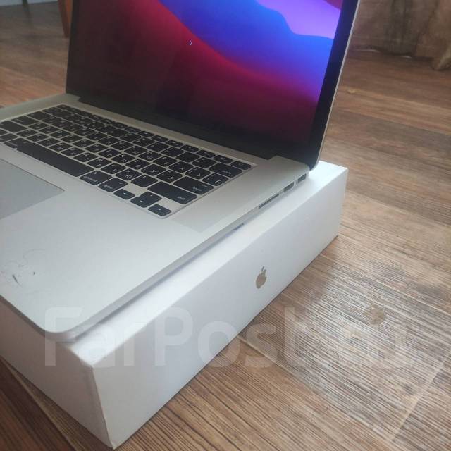 Macbook pro Retina 15 2015, ноутбук, 15", 256 Гб, 8 гб, 2,7 ГГц, WiFi ...