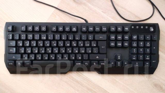 Клавиатура проводная A4Tech Bloody Q135 Neon - Клавиатуры, мыши ...
