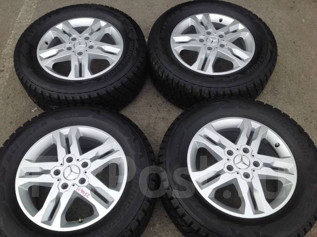 265/60R18 Bridgestone, диски оригинал Mercedes 5x130 Original - Колёса ...