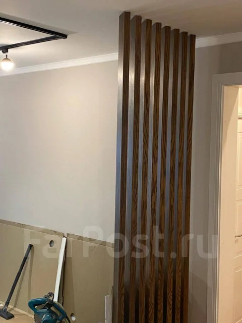 Монтаж реечных перегородок во Владивостоке