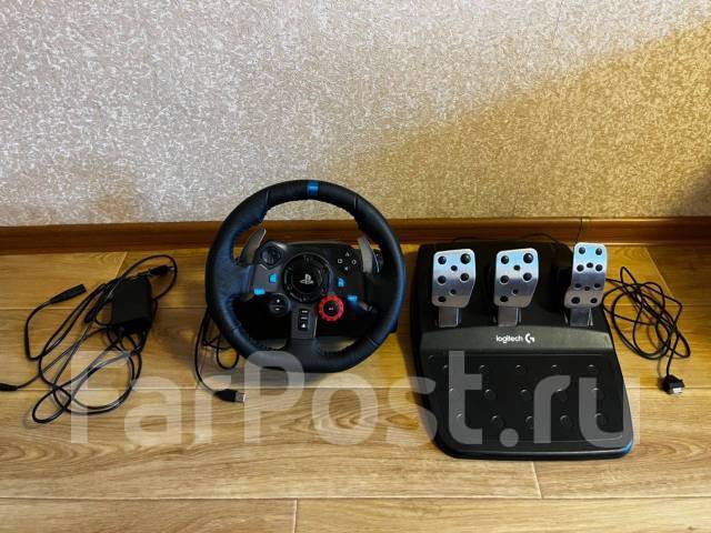 Продам игровой руль Logitech g29, б/у, в наличии. Цена: 19 990₽ во ...