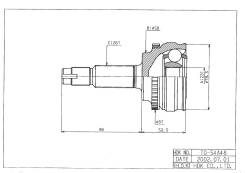 ���� �������� ����� Toyota Corolla / RUNX / OPA / RAV4 to054a JCT0060A ����