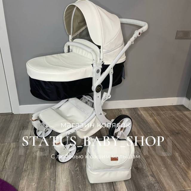 Супер стильная коляска luxmom 2в1 с рождения, новый, в наличии. Цена ...