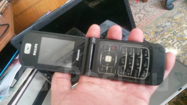 Телефон philips xenium 9@9r, раскладушка, б/у, в наличии. Цена: 250₽ во ...